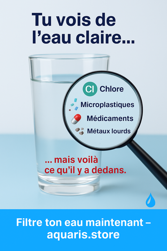 Les dangers du chlore dans l'eau potable et comment les éviter.