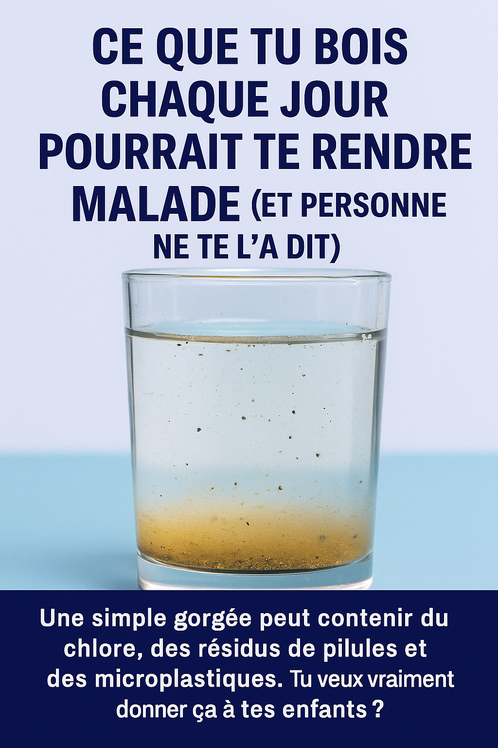 Ce que tu bois chaque jour pourrait te rendre malade (et personne ne te l’a dit).